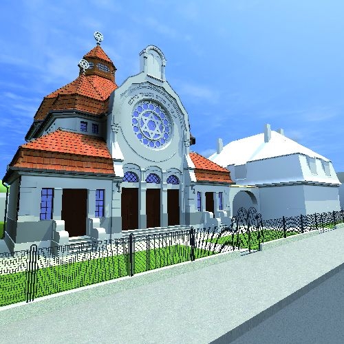 Die virtuelle Rekonstruktion der Synagoge in Mödling