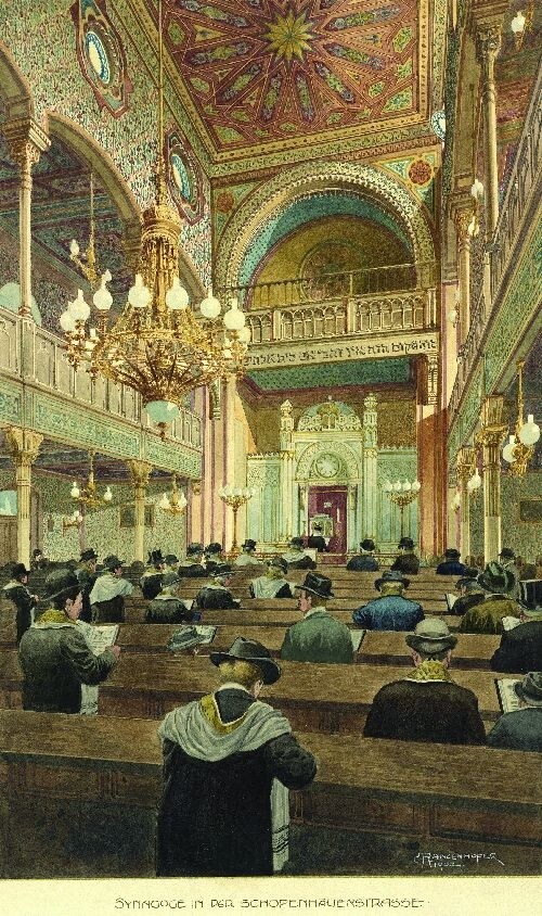 Die Synagoge in Währing