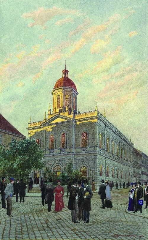 Synagoge in der Turnergasse/Dingelstedtgasse in Wien-Rudolfsheim