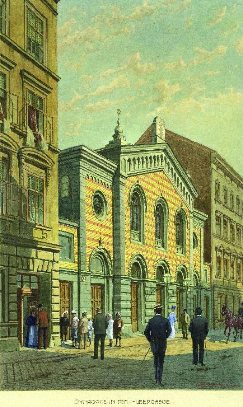 Synagoge in der Hubergasse 6 / Hubertempel
