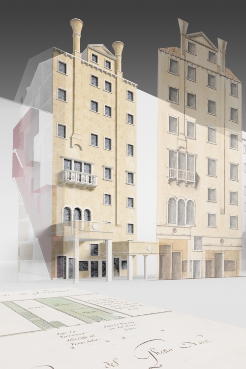 Die Expansion des Ghettos in Venedig und die Auswirkungen auf seine Baukultur 